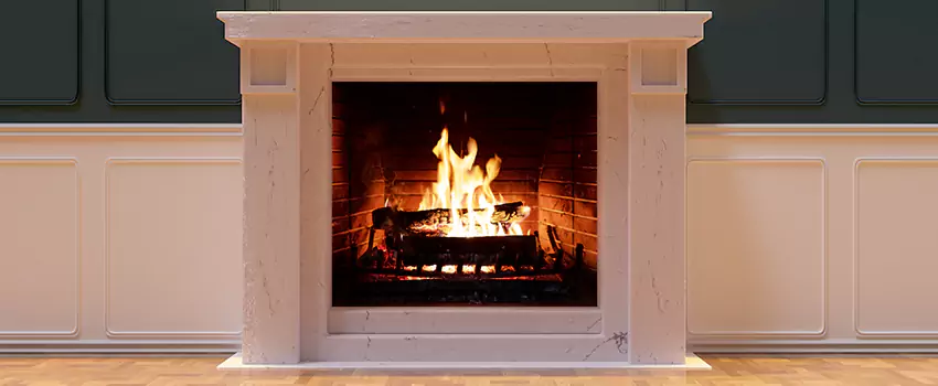 Decorative Electric Fireplace Installation in Manhattan Beach, California