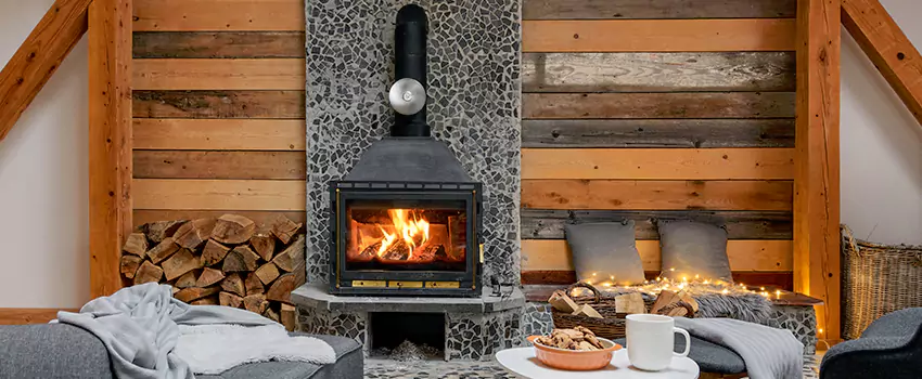 Thelin Hearth Products Direct Vent Gas Stove Fireplace Inspection in Manhattan Beach, California